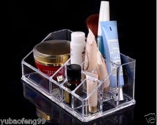 Clear Acrylic Cosmetic organizer Makeup case lipstick liner pencils 