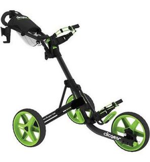 clicgear clic gear 3 0 push cart charcoal lime time