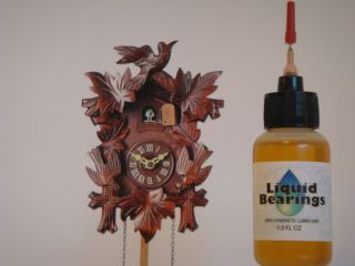 superior synthetic oil for cuckoo clocks please read time left