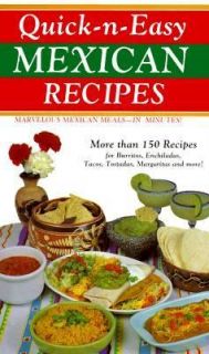   Mexican Meals, in Minutes by Susan K. Bollin 1993, Paperback