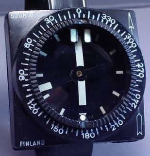 PRO MODEL HUGE SUUNTO OF FINLAND WRIST COMPASS   XL SIZE   MUST SEE 