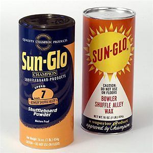 sun glo 7 speed shuffleboard powder wax 