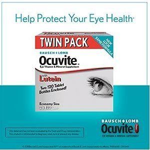 ocuvite 240 tabs with lutein essential for eyes new time left $ 24 95 