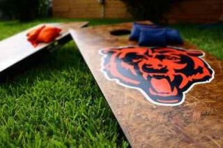 ANY TEAM Rich Wood Cornhole boards and bags  PICK your Favorite Team 