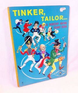   , Tailor A Nursery Rhyme Board Book Brimax Books 1976 Vintage Vtg