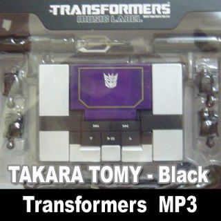 TAKARA TOMY TRANSFORMERS MUSIC LABEL  PLAYER SOUNDWAVE BLACK CH 