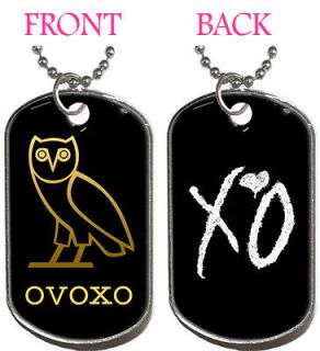 OVOXO Drake Take Care Octobers Very Own Owl OVO YMCMB XO Dog Tag 