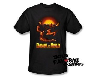 Officially Licensed Dawn Of The Dead Dawn Collage Adult Shirt S 3XL