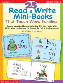 25 Read and Write Mini Books That Teach Word Families Fun and 
