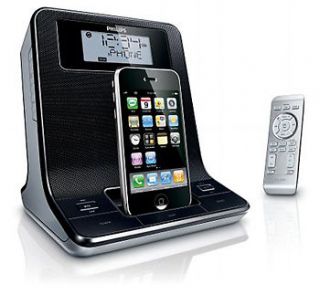   Digital FM Dual Alarm Clock Radio iPhone iPod Dock Docking Station