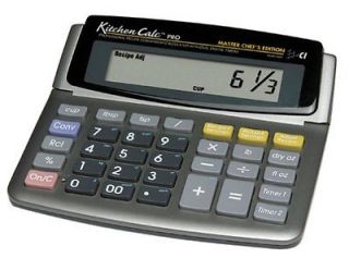   Industries KitchenCalc 8305 PRO Recipe Conversion Calculator Dual