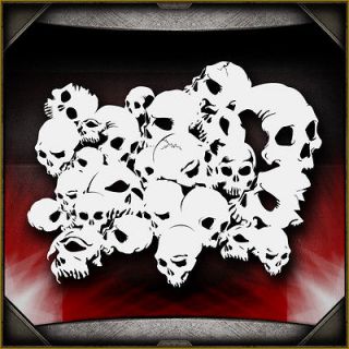 skull background 2 airbrush stencil template airsick time left $