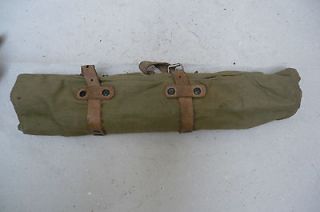 military german type tent pegs with canvas bag from bulgaria