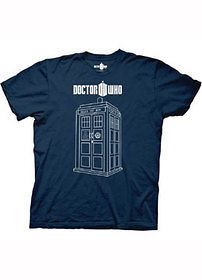 Doctor Who Tardis T shirt (2011)   New   Apparel & Accessories