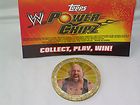 2011 Topps WWE Wrestling Power Chipz BIG SHOW G9 GOLD Game Gaming 