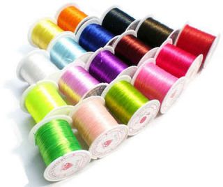   Stretchy Beading 0.8mm Thread Cords For Bracelet Jewelry Making