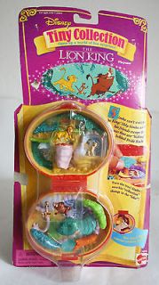 Newly listed 1996 TINY COLLECTION LION KING PLAYSET PLAYCASE RARE 