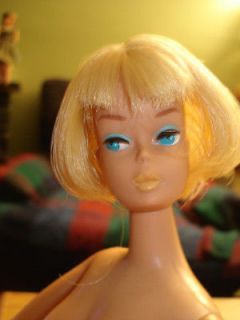 Vintage 1965 Gorgeous Pale Blonde American Girl Barbie Stunning Beauty 