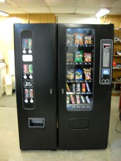 newly listed usi snack soda machine combo 