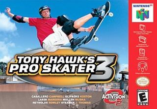 Tony Hawks Pro Skater 3 Nintendo 64, 2002