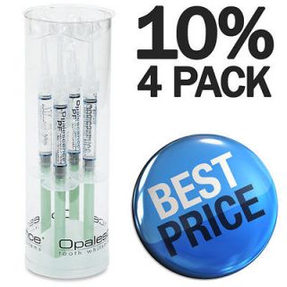 OPALESCENCE PF 10% 4 SYRINGE PACK MINT LATEST EXP.DATE + FREE SHADE 