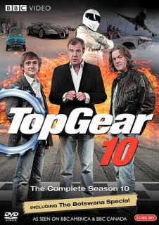 Top Gear 10 DVD, 2009, 3 Disc Set