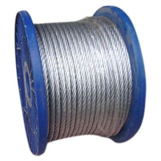32 7x7 galvanized aircraft cable 2500 spool  129 99 or 