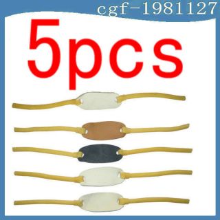 5pcs elastic rubber bands for slingshot catapult gift from china