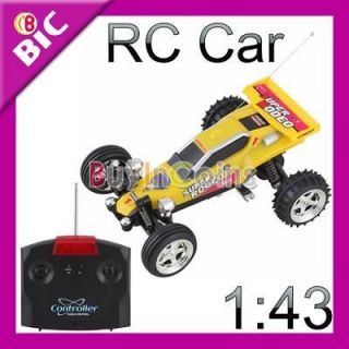 43 RC Toy Car Mini Racing Kart Buggy Rider 1/43 Radio Control Truggy