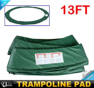 New 13FT Round Trampoline Safety Frame Pad Green Trampoline Parts 