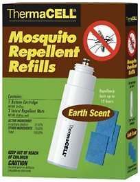 New 2012 Thermacell Mosquito Repellent Value Pack Refill Earth Scent E 
