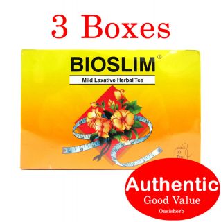 3X Bioslim Tea   Bio Slim Herbal Laxative Tea Bags 30s (New!)