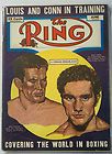 THE RING VINTAGE BOXING MAGAZINE RARE 1946 JUNE GENE TUNNEY BILLY CONN