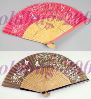 Chinese Japanese folding Fan Bamboo Hand Fan   Hot sell 2 kind Of 