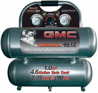   GMC Syclone 4610 Ultra Quiet , Lightweight & Oil Free Air Compressor