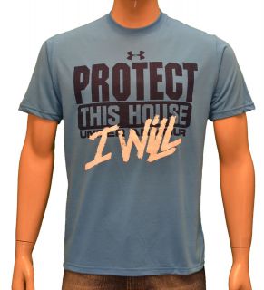under armour men s protect this house i will shirt blue