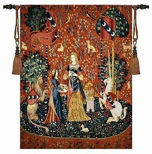 smell large unicorn tapestry wall hanging 55 x41 from china