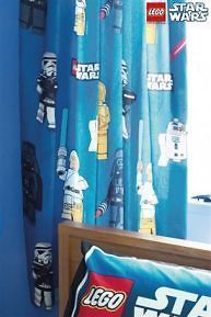 new next lego star war curtains 168x183cm 