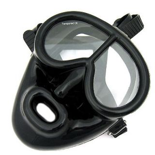 classic commercial full face scuba diving mask rubber time left