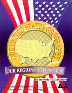 Our United States Geography by Beverly Vaillancourt 1993, Hardcover 