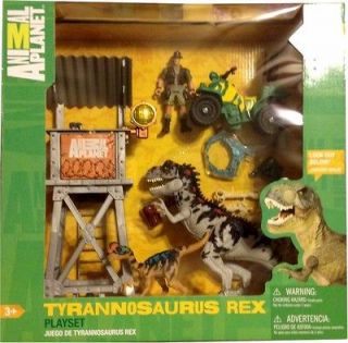 REX & OVIRAPTOR Dino Valley Carnivore Dinosaur Set   NEW