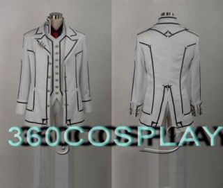 vampire knight cosplay kiryu or zero costume white from china