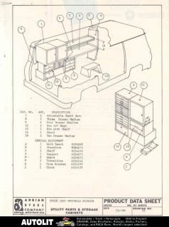 1967 dodge a100 van motorola utility body brochure time left