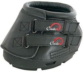 cavallo simple hoof boot horse boots pair size 2 black