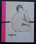    Erotic works   over 45 LITHOGRAPHS on VELLUM #SIGNED   Art Gift
