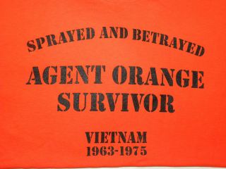 vietnam veteran agent orange survivor t shirt