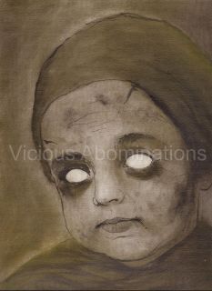   Tormented Alexander Zombie Village Of the Damned Haunted Baby Doll