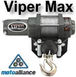 VIPER Max 3000lb ATV Winch & Custom Mount for Kubota RTV 900 / NEW