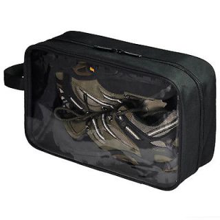 LYCEEM New Black Travel Golf Shoes Bag Cover Walking Sport Case Pack 