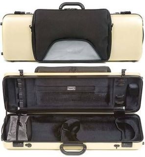 Bam France Hightech 4/4 Violin Case with Large Music Pocket: Anise 